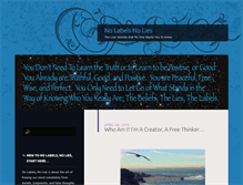 Tablet Screenshot of nolabelsnolies.com